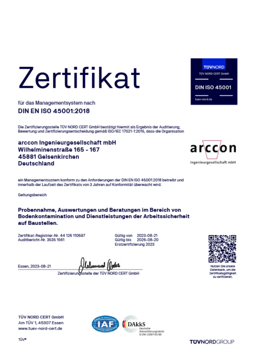 ISO-Zertifizierungen