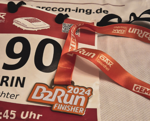 Trikot B2Run, Medaille